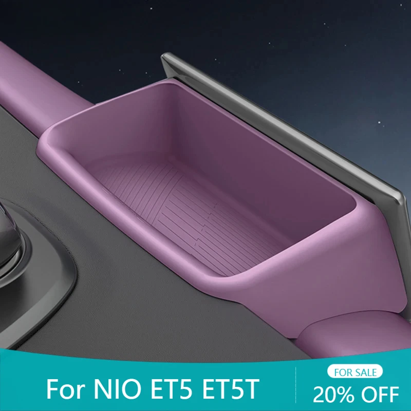 Center Console Instrument Panel Navigation Rear Silicone Storage Box Accessories For NIO ET5 ET5T Touring 2023 2024
Center Console Instrument Panel Navigation Rear Silicone Storage Box Accessories For NIO ET5 ET5T Touring 2023 2024
