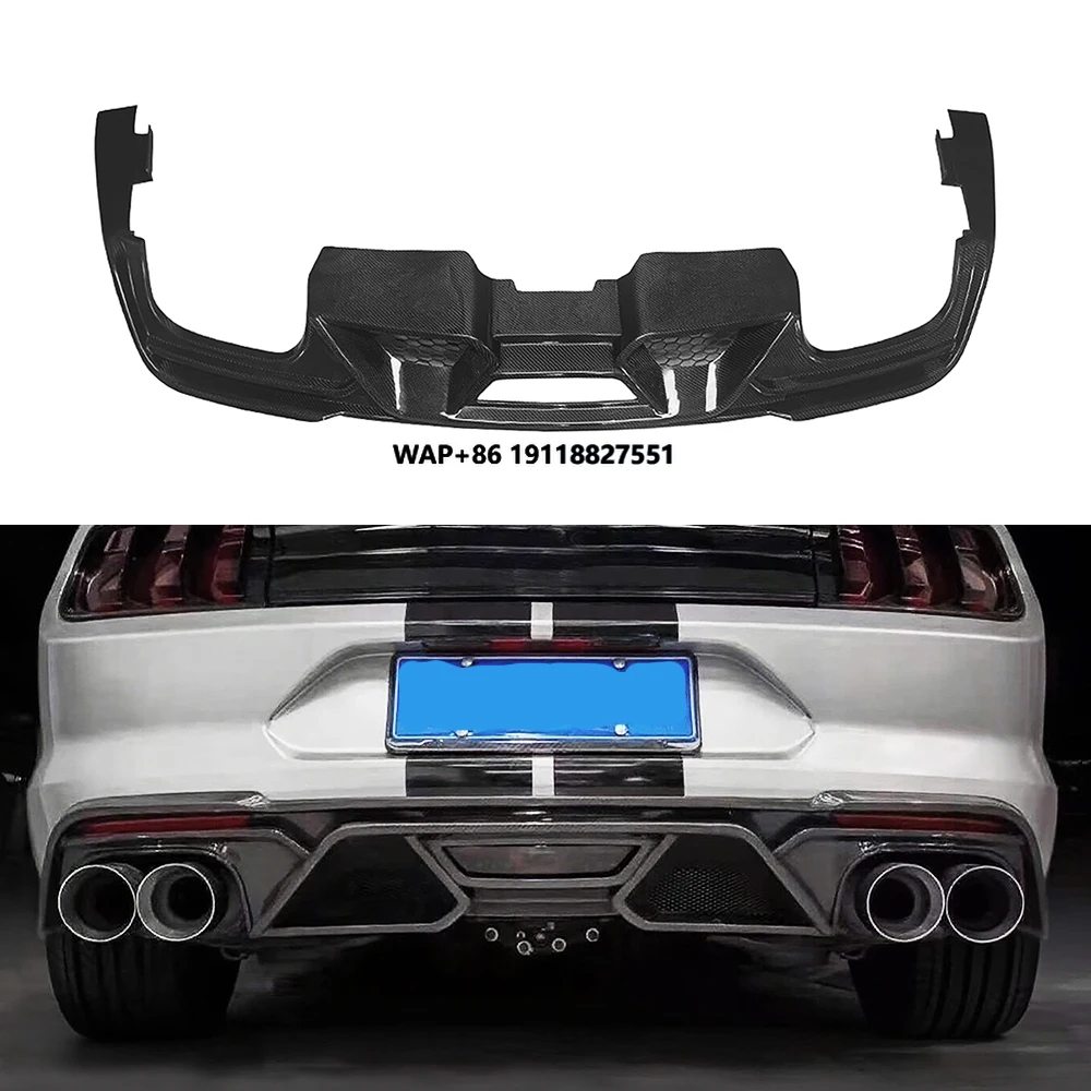 Carbon Fiber GT500 Style Rear Diffuser Body Kit for Mustang 2018-2020 Years Rear Diffuser
Carbon Fiber GT500 Style Rear Diffuser Body Kit for Mustang 2018-2020 Years Rear Diffuser
