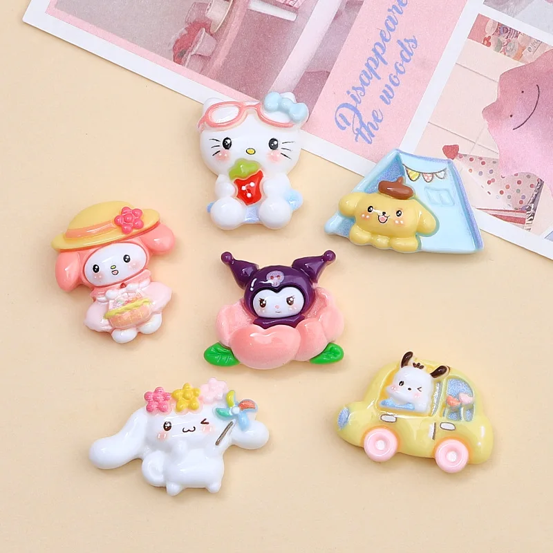 5 шт., милые Мультяшные полимерные аксессуары sanrio с плоской задней стороной, кавайные полимерные аксессуары, материалы для рукоделия, украшение для скрапбукинга
5 шт., милые Мультяшные полимерные аксессуары sanrio с плоской задней стороной, кавайные полимерные аксессуары, материалы для рукоделия, украшение для скрапбукинга