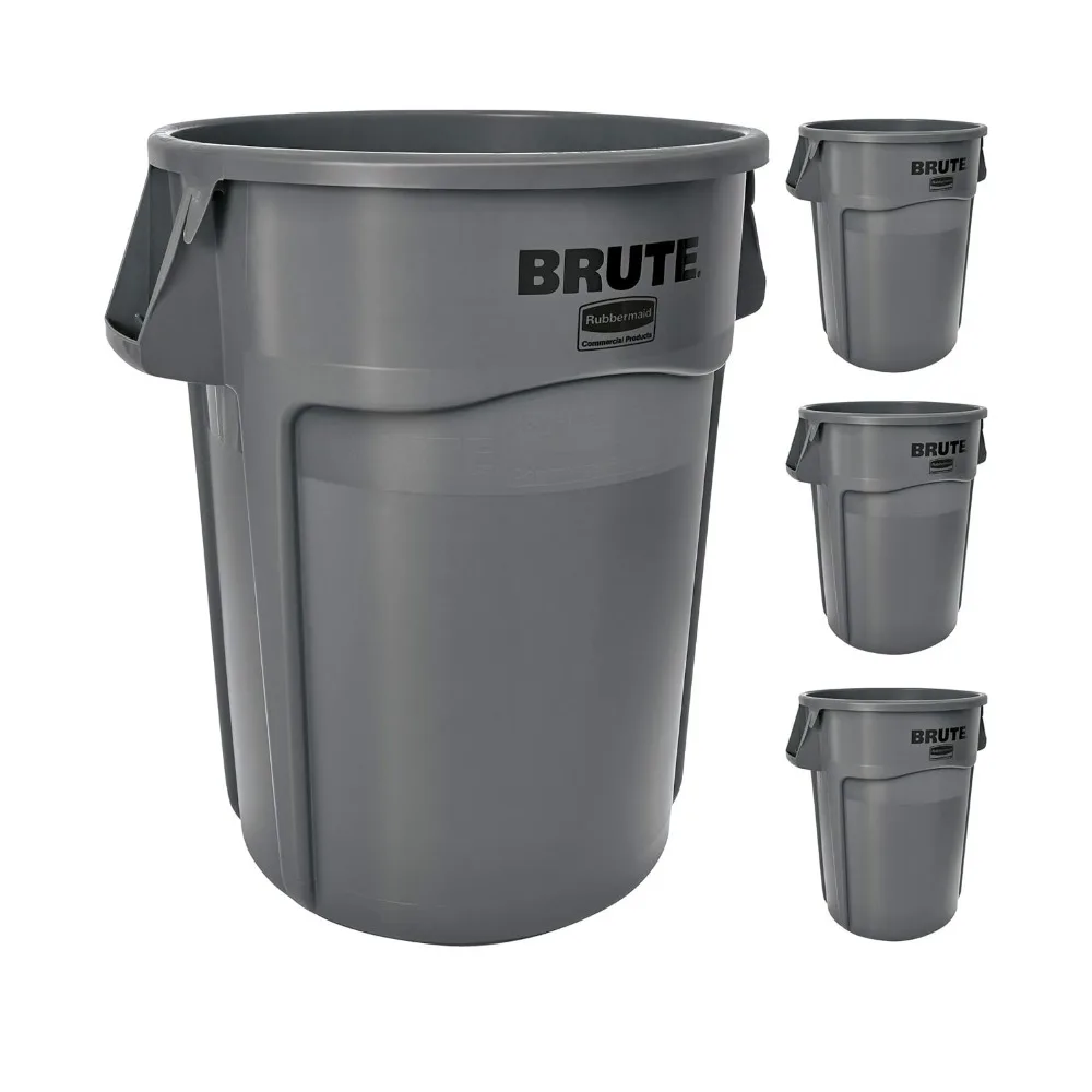 Commercial Products Heavy-Duty Trash/Garbage Can, 44-Gallon, Gray, Wastebasket for Home/Garage
Commercial Products Heavy-Duty Trash/Garbage Can, 44-Gallon, Gray, Wastebasket for Home/Garage