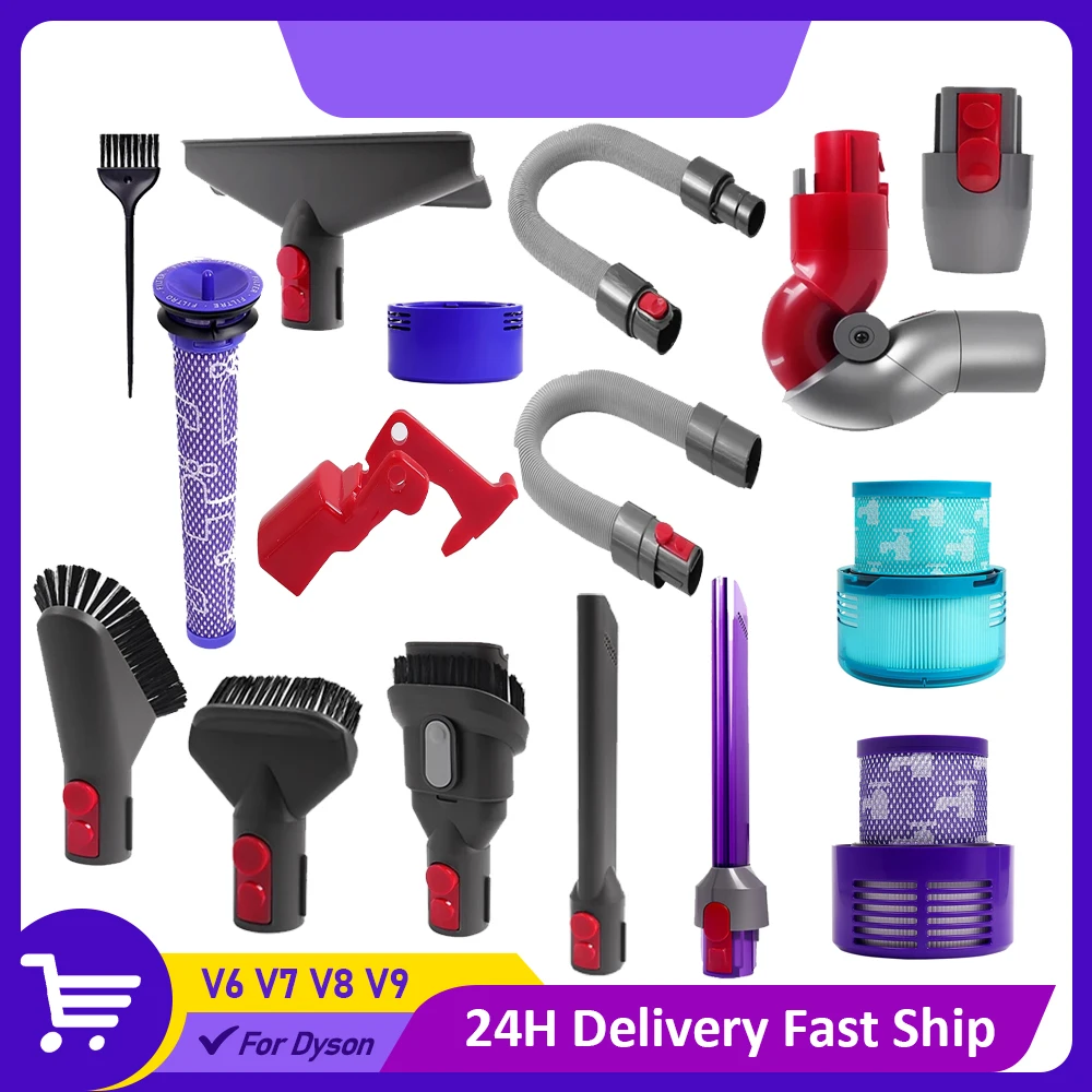 For Dyson V6 V7 V8 V10 V11 V15 V12 Slim Vacuum Cleaner Roller Brush Head Washable HEPA Filter Parts Replacement
For Dyson V6 V7 V8 V10 V11 V15 V12 Slim Vacuum Cleaner Roller Brush Head Washable HEPA Filter Parts Replacement