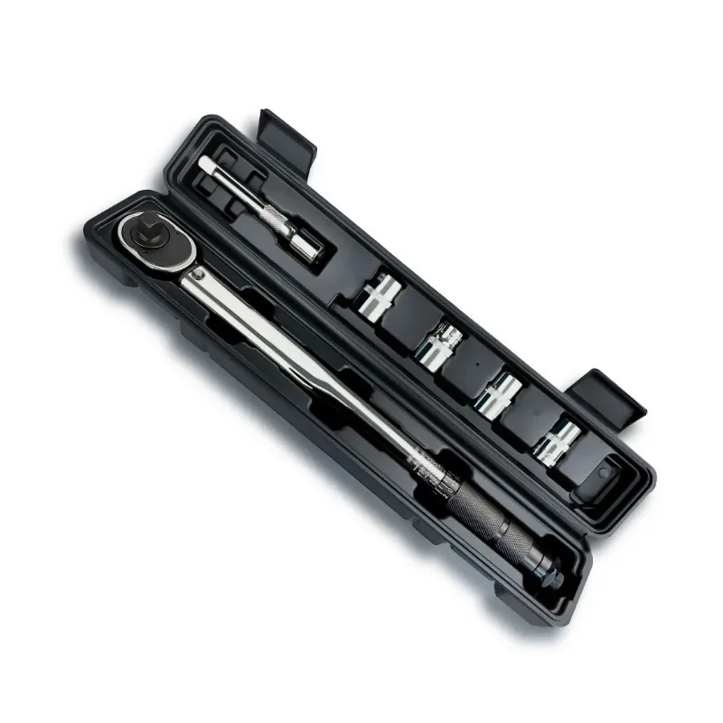 A1153-1/2 "6-piece prefabricated torque wrench 28-210NM adjustable tire torque wrench ratchet socket wrench 28-
A1153-1/2 "6-piece prefabricated torque wrench 28-210NM adjustable tire torque wrench ratchet socket wrench 28-