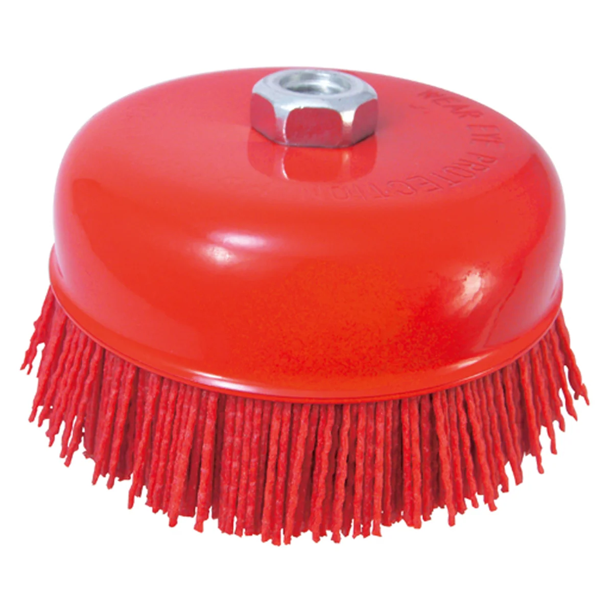 6 inch nylon bed brush with 5/8 inch thread for pneumatic cleaning tools
6 inch nylon bed brush with 5/8 inch thread for pneumatic cleaning tools