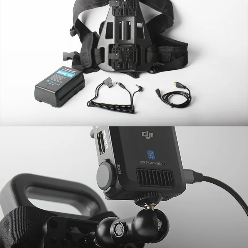 Outdoor Live Broadcast Backpack System Ergonomic V-Mount Rig for Camera Video Transmitter Monitor Mounting
Outdoor Live Broadcast Backpack System Ergonomic V-Mount Rig for Camera Video Transmitter Monitor Mounting