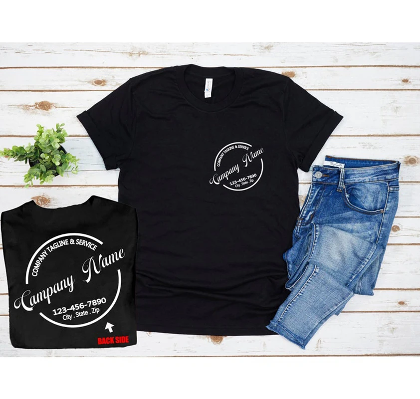 Company Custom Logo T Shirt Personalized Business Style Print Casual Short Sleeve Tees For Event Gift Daily Wear
Company Custom Logo T Shirt Personalized Business Style Print Casual Short Sleeve Tees For Event Gift Daily Wear