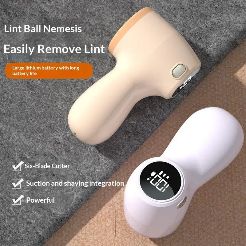 【Nice】Electric Fabric Lint Remover Shaver With Digital Display USB Rechargeable ClothesTrimmer Portable Sweater Defuzzer
【Nice】Electric Fabric Lint Remover Shaver With Digital Display USB Rechargeable ClothesTrimmer Portable Sweater Defuzzer
