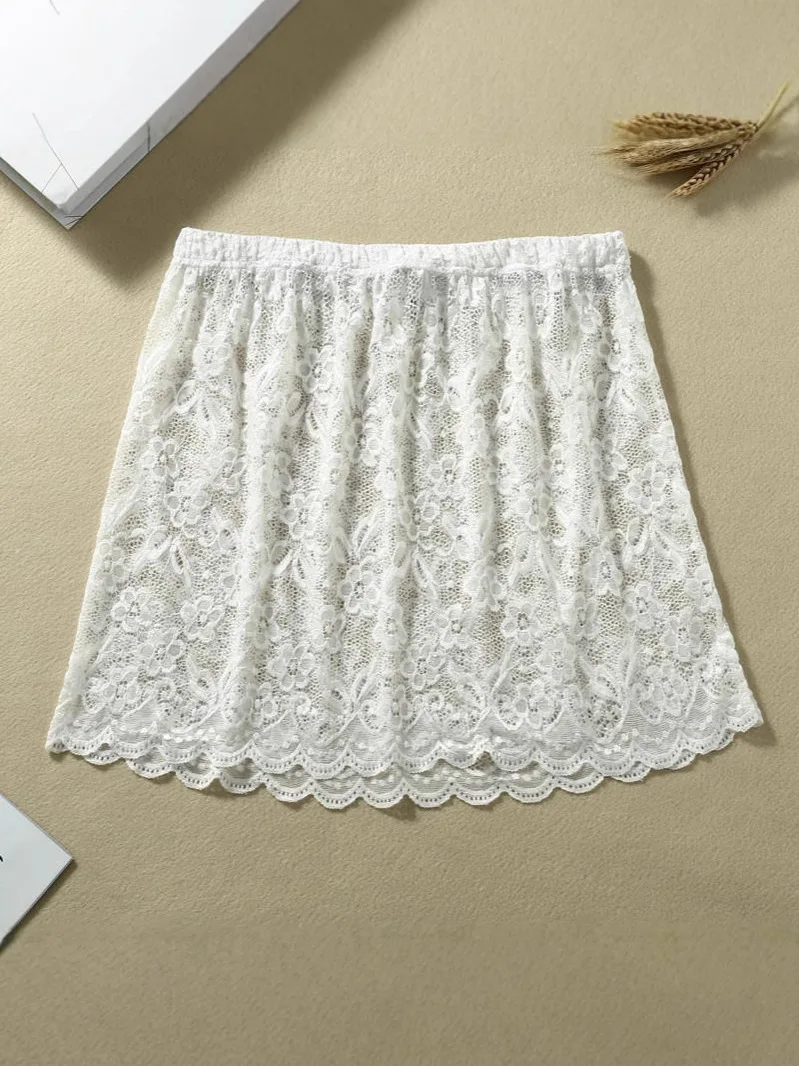 Юбка с кружевным скрытым подолом, многослойная кружевная юбка с имитацией подола, съемная нижняя юбка-комбинация для скрытия ягодиц, эластичная юбка-комбинация больших размеров для скрытия бедер
Юбка с кружевным скрытым подолом, многослойная кружевная юбка с имитацией подола, съемная нижняя юбка-комбинация для скрытия ягодиц, эластичная юбка-комбинация больших размеров для скрытия бедер