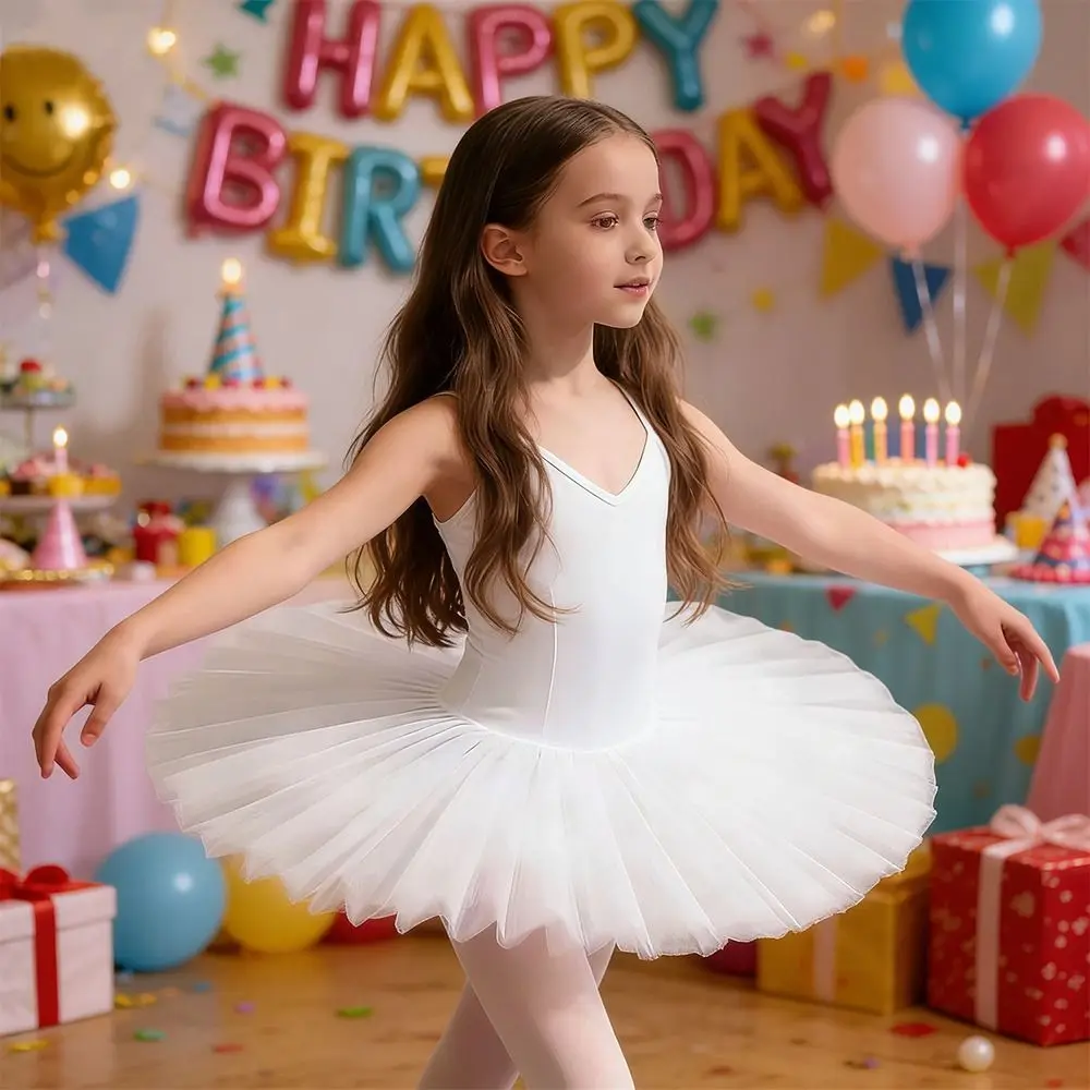 Fashion Puffy Ballet Tutu Skirt Modern Stage Costume Swan Lake Ballet Dress Party Dress White Pink Princess Dress Children
Fashion Puffy Ballet Tutu Skirt Modern Stage Costume Swan Lake Ballet Dress Party Dress White Pink Princess Dress Children
