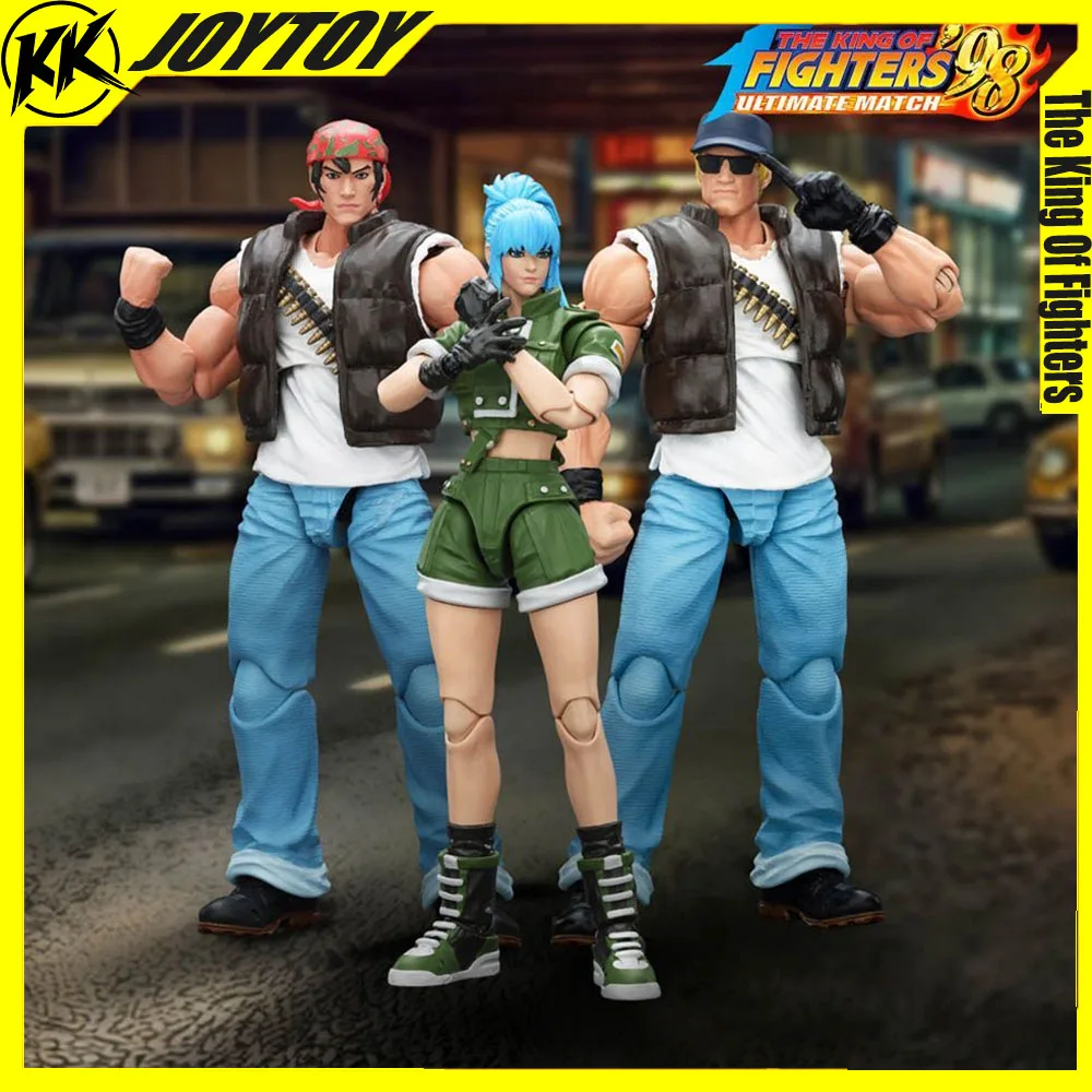 Joytoy The King Of Fighters Game Ralf Jones Leona Heidern Clark Still Action Figures Kof'98u Mlkari Warriors Team Collection Toy
Joytoy The King Of Fighters Game Ralf Jones Leona Heidern Clark Still Action Figures Kof'98u Mlkari Warriors Team Collection Toy