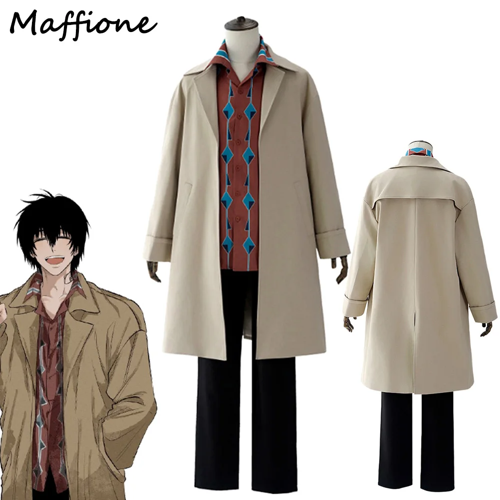Nagumo Yoichi Cosplay Costume Anime Days of Sakamoto Disguise Outfits Men Role Male Shirt Coat Pants Full Set Clothing Halloween
Nagumo Yoichi Cosplay Costume Anime Days of Sakamoto Disguise Outfits Men Role Male Shirt Coat Pants Full Set Clothing Halloween
