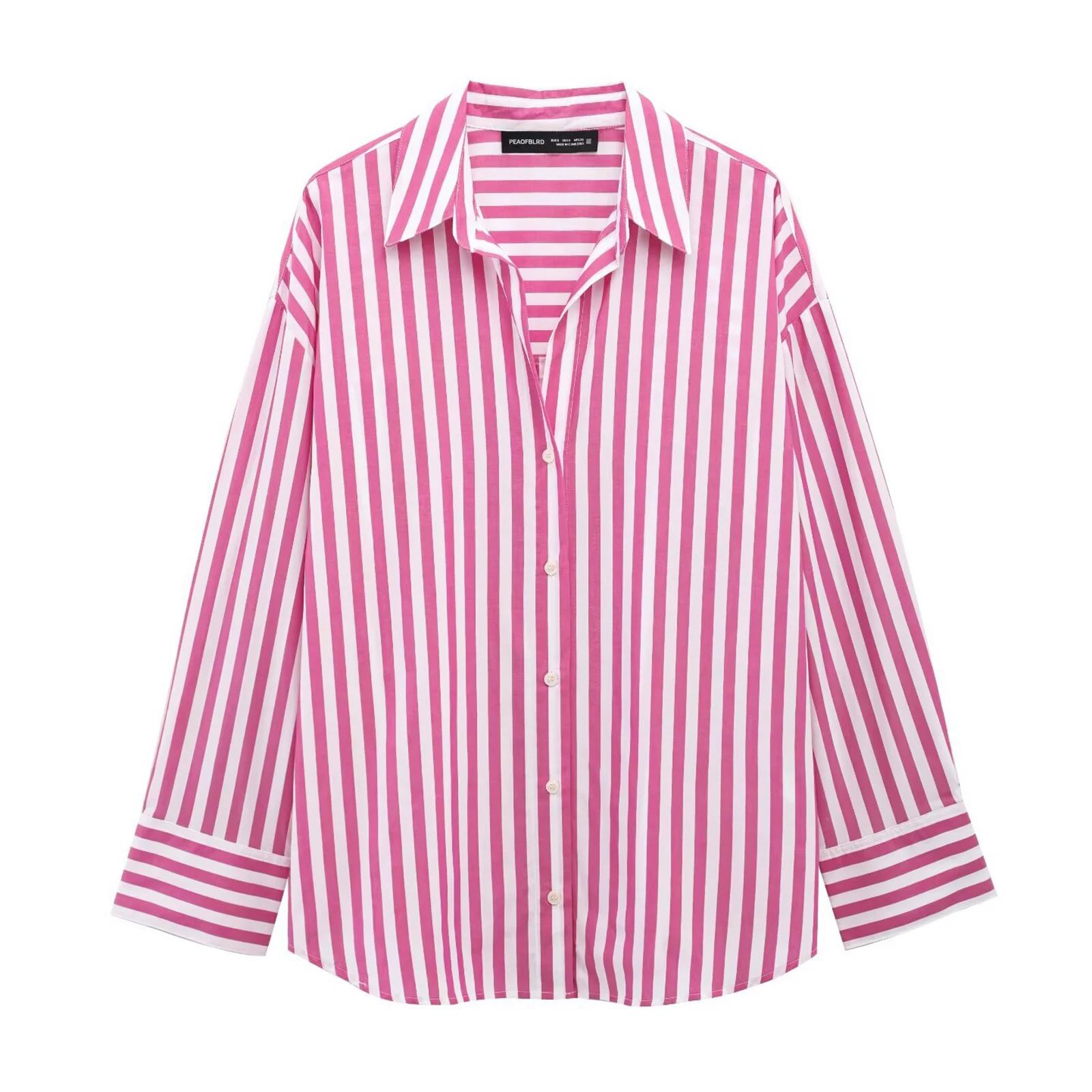Womens Versatile Striped Shirts Turn-down Collar Long Sleeve Front Button Shirt Basic Blouses for Daily Casual Office Work
Womens Versatile Striped Shirts Turn-down Collar Long Sleeve Front Button Shirt Basic Blouses for Daily Casual Office Work