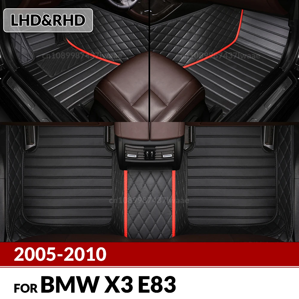 Car floor mats for BMW X3 E83 2006 2007 2008 2009 2010 Custom auto foot Pads automobile carpet cover interior accessories
Car floor mats for BMW X3 E83 2006 2007 2008 2009 2010 Custom auto foot Pads automobile carpet cover interior accessories