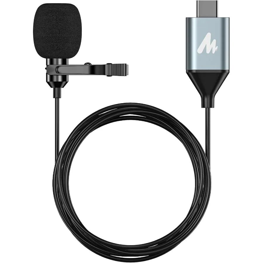 USB C Lavalier Microphone for iPhone 15 iPad Android Omnidirectional Condenser Lapel Mic for Rrding Interview Video Podcast Vln
USB C Lavalier Microphone for iPhone 15 iPad Android Omnidirectional Condenser Lapel Mic for Rrding Interview Video Podcast Vln