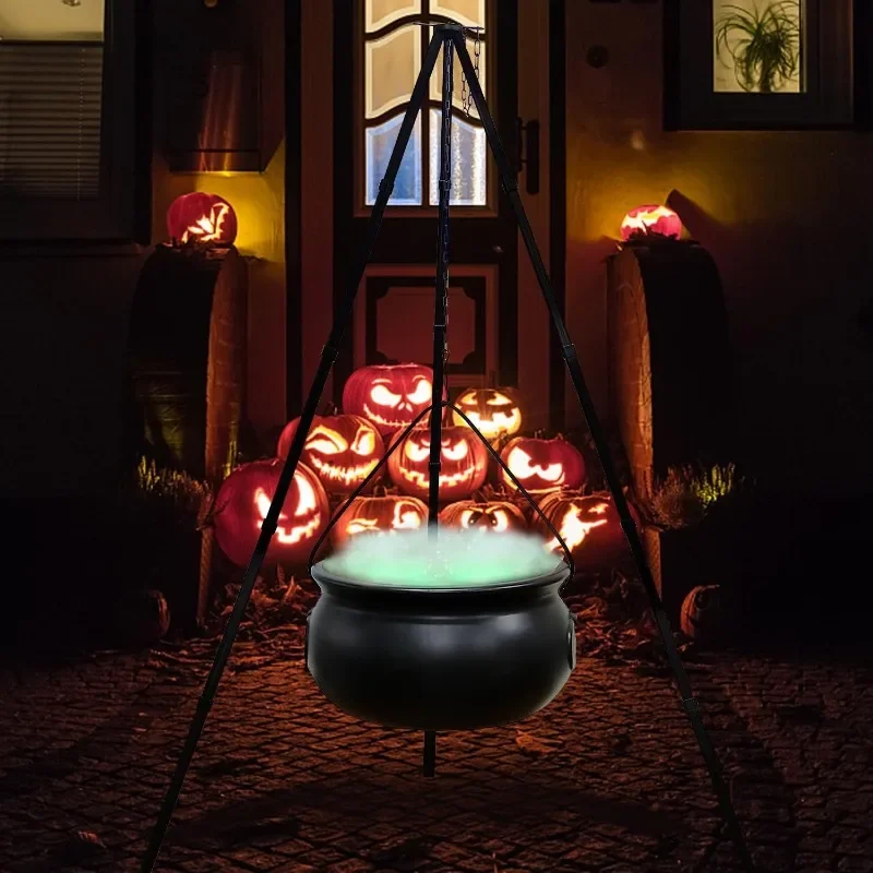 Halloween Decoration Outdoor Witch Cauldron On Tripod With Lights Black Plastic Bowl Party Black Plastic Bowl Decor Home Porch
Halloween Decoration Outdoor Witch Cauldron On Tripod With Lights Black Plastic Bowl Party Black Plastic Bowl Decor Home Porch