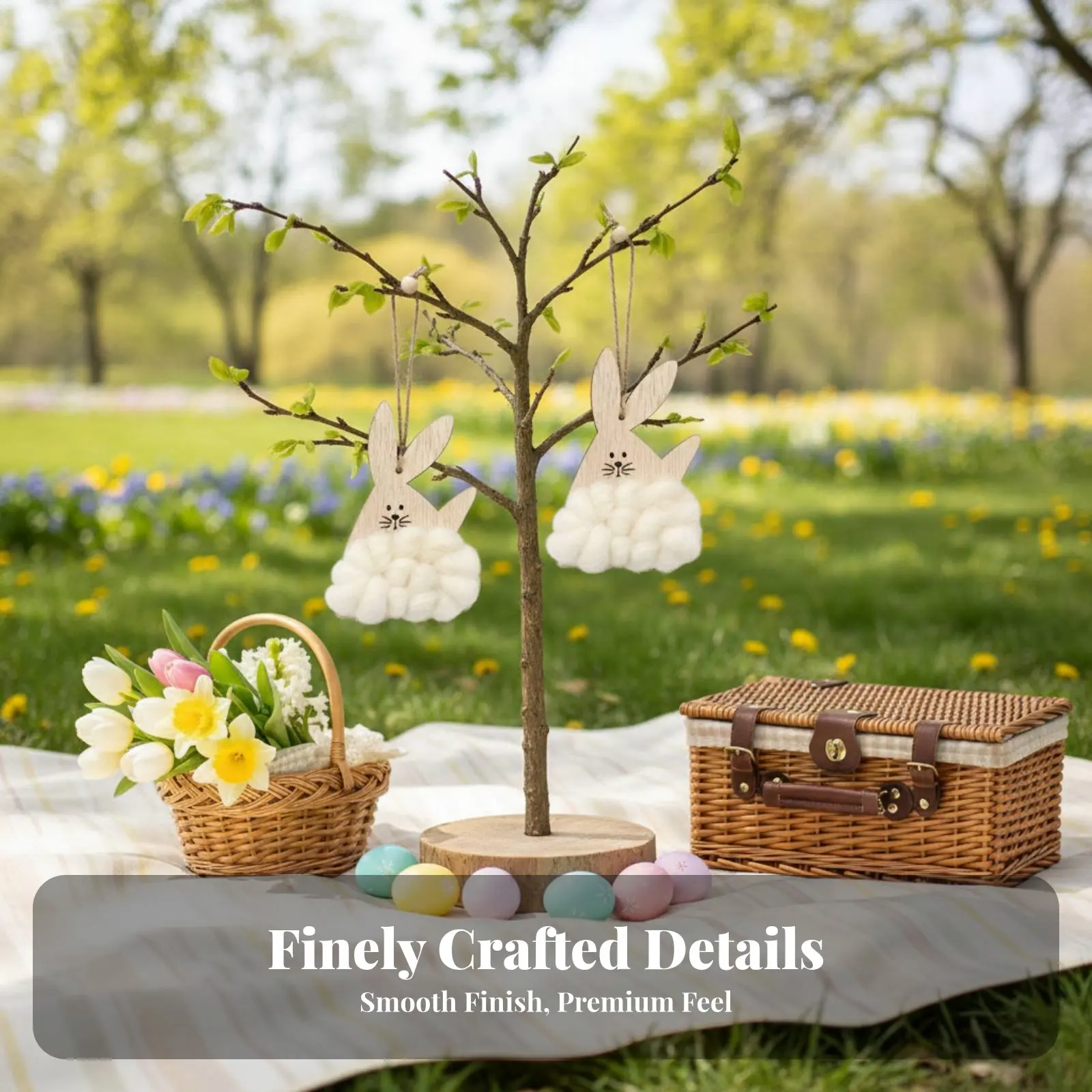 2 Pieces Easter Hare Hanging Decoration DIY Craft Textile Hare Decoration Textile Wool Hare Decoration Great Gift Easter Tree
2 Pieces Easter Hare Hanging Decoration DIY Craft Textile Hare Decoration Textile Wool Hare Decoration Great Gift Easter Tree