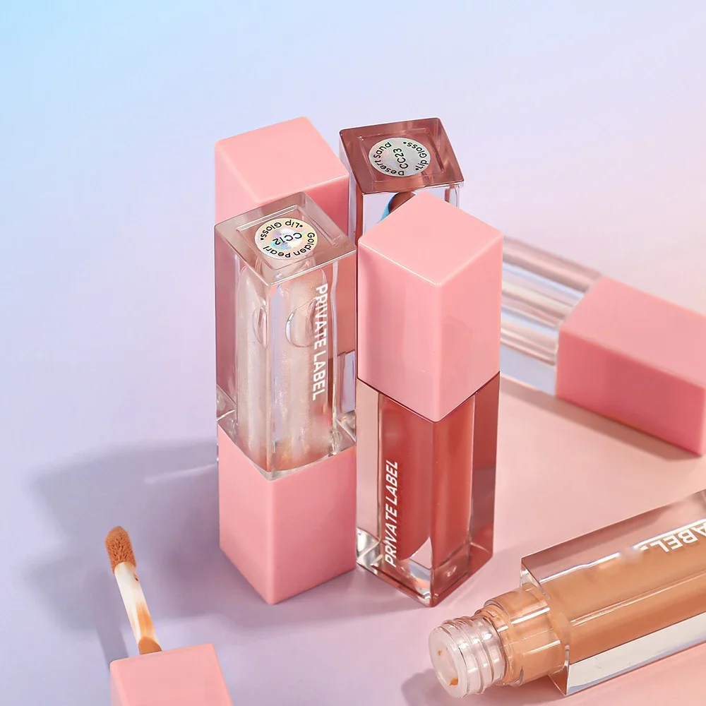Private Label Lipgloss Custom Logo Pigment Waterproof Moisturizer Water Mirror Matte Transparent Pink Tube Makeup Wholesale
Private Label Lipgloss Custom Logo Pigment Waterproof Moisturizer Water Mirror Matte Transparent Pink Tube Makeup Wholesale