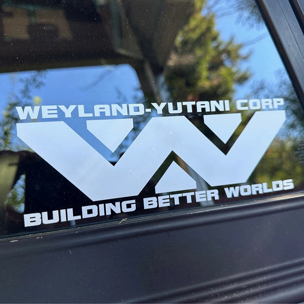 Weyland Yutani автомобильные окна наклейки на бампер авто крышка топливного бака декоративные наклейки виниловые аксессуары
Weyland Yutani автомобильные окна наклейки на бампер авто крышка топливного бака декоративные наклейки виниловые аксессуары
