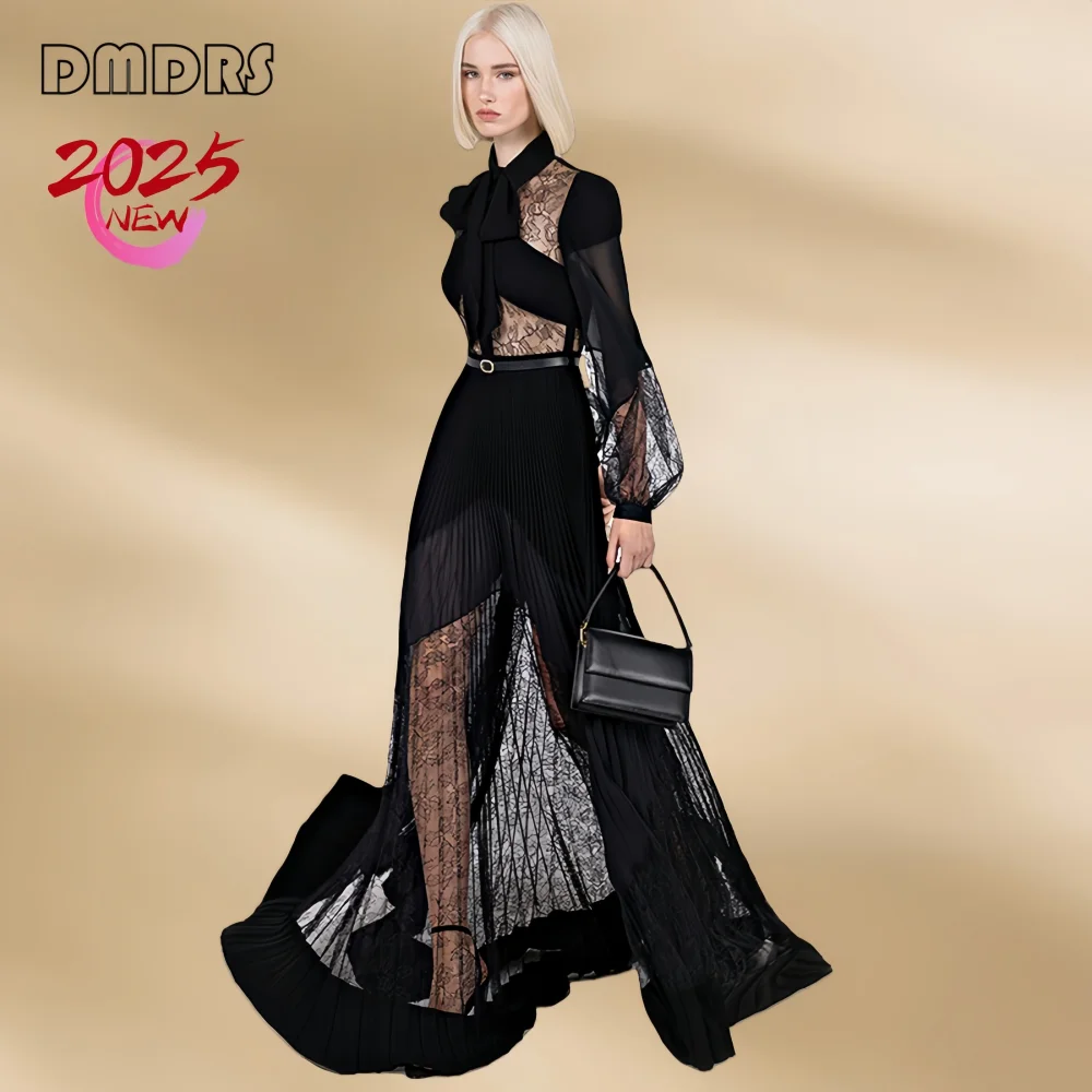 2025 New Black Lace Dress for Women Long Sleeves Illusion Formal Dresses Plus Size Real Images S-XXL Summer Long Dresses
2025 New Black Lace Dress for Women Long Sleeves Illusion Formal Dresses Plus Size Real Images S-XXL Summer Long Dresses