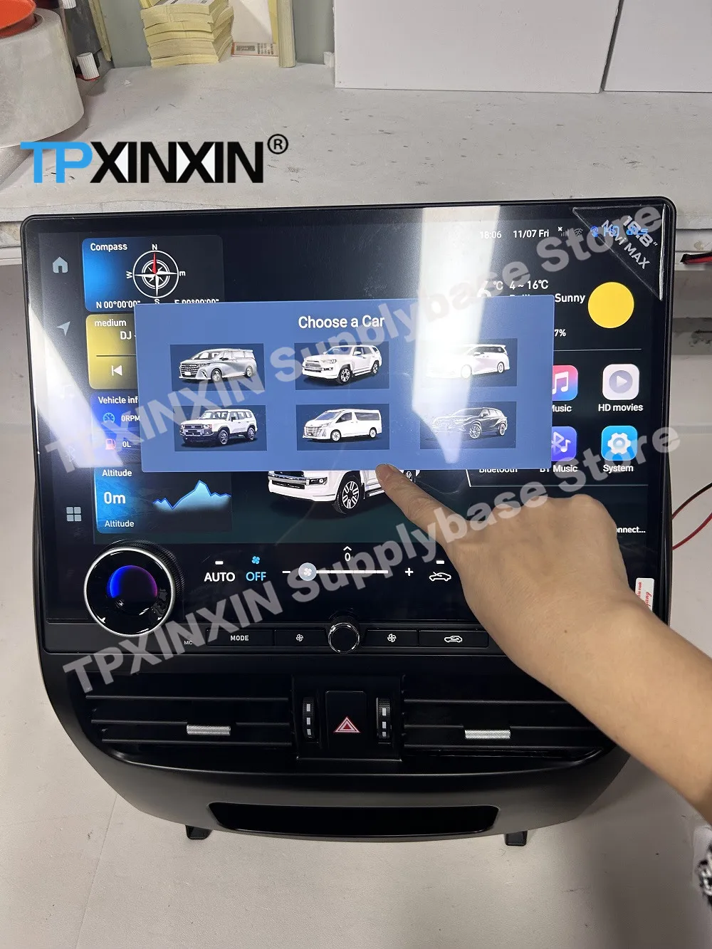 16,8-дюймовая автомобильная магнитола для Toyota Land Cruiser Prado 120, GX470 2002~2009, Android 13, GPS-навигация, мультимедийная стереосистема
16,8-дюймовая автомобильная магнитола для Toyota Land Cruiser Prado 120, GX470 2002~2009, Android 13, GPS-навигация, мультимедийная стереосистема