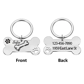 1 pc hot sale dog bone Custom Name Laser Engraving Dog Tag Personalized Pet ID Tag for pets
1 pc hot sale dog bone Custom Name Laser Engraving Dog Tag Personalized Pet ID Tag for pets