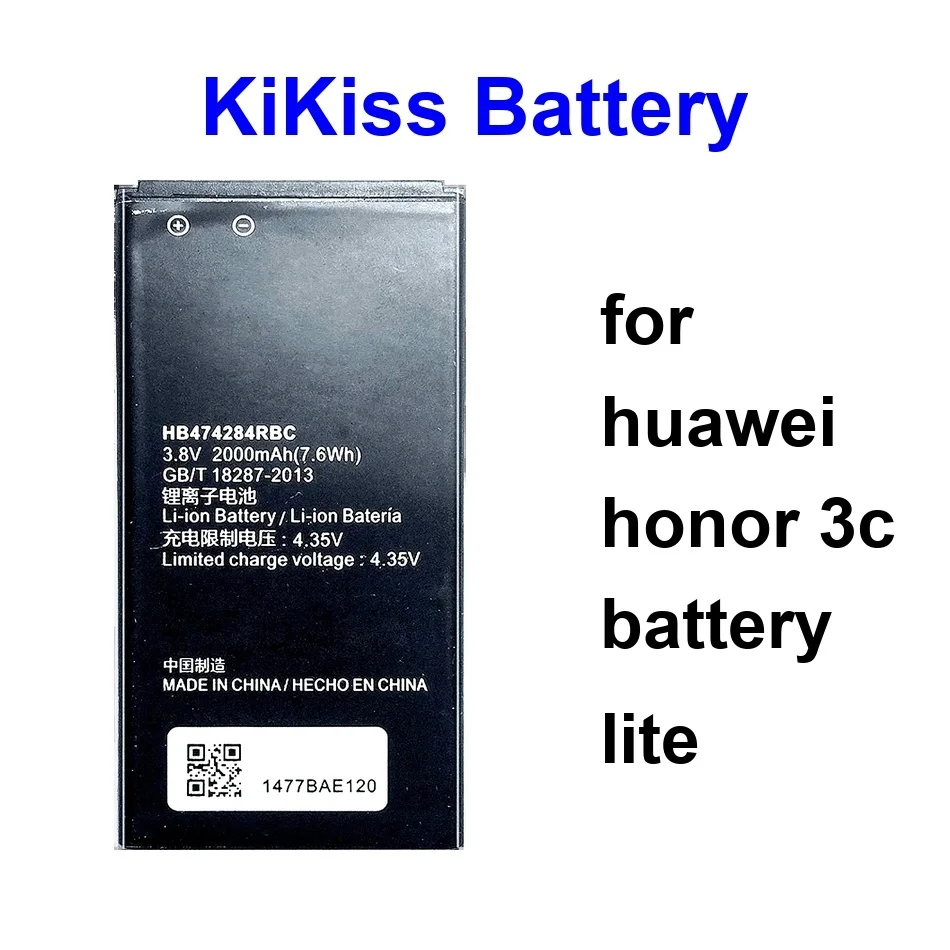 Mobile Phone Battery High-Efficiency HB4742A0RBC HB4742A0RBW HB474284RBC 2000-2300Mah For Huawei Honor 3C Lite
Mobile Phone Battery High-Efficiency HB4742A0RBC HB4742A0RBW HB474284RBC 2000-2300Mah For Huawei Honor 3C Lite