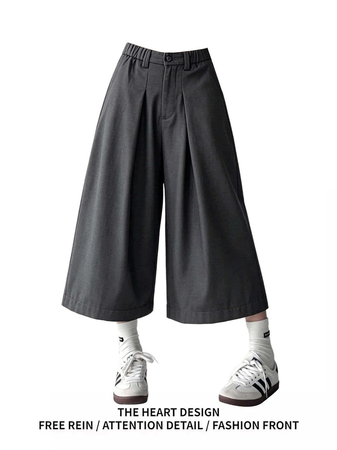 American Style Cleanfit Pleated Suit Pants Women's Summer New High Waist Wide Leg Casual Shorts Casual Straight Leg Pants
American Style Cleanfit Pleated Suit Pants Women's Summer New High Waist Wide Leg Casual Shorts Casual Straight Leg Pants