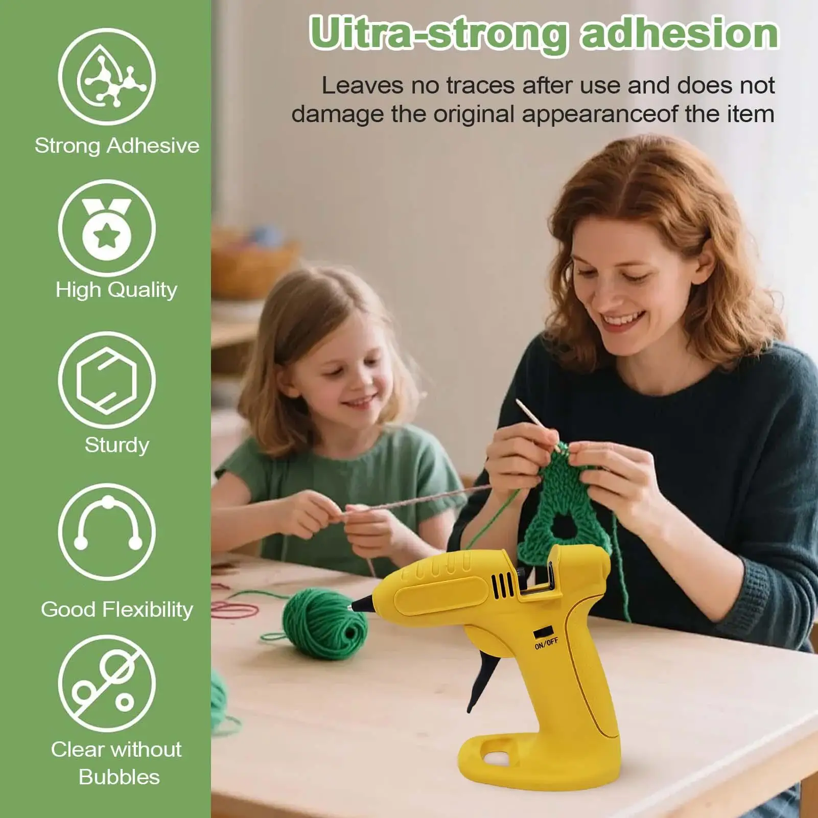 Машина для горячего клея, перезаряжаемая беспроводная ручка для рукоделия, ручка для горячего клея с аккумулятором 2600 мАч для украшения модели, изготовления проектов
Машина для горячего клея, перезаряжаемая беспроводная ручка для рукоделия, ручка для горячего клея с аккумулятором 2600 мАч для украшения модели, изготовления проектов