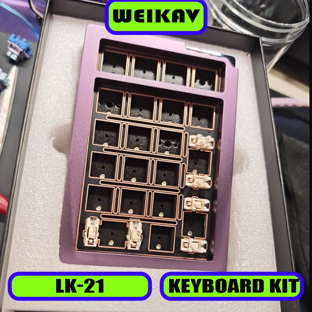 Weikav Stars21 Plus комплект клавиатуры Agile, алюминиевая беспроводная Bluetooth, 3-режимная механическая клавиатура, RGB, комплект цифровой клавиатуры с горячей заменой, подарок
Weikav Stars21 Plus комплект клавиатуры Agile, алюминиевая беспроводная Bluetooth, 3-режимная механическая клавиатура, RGB, комплект цифровой клавиатуры с горячей заменой, подарок