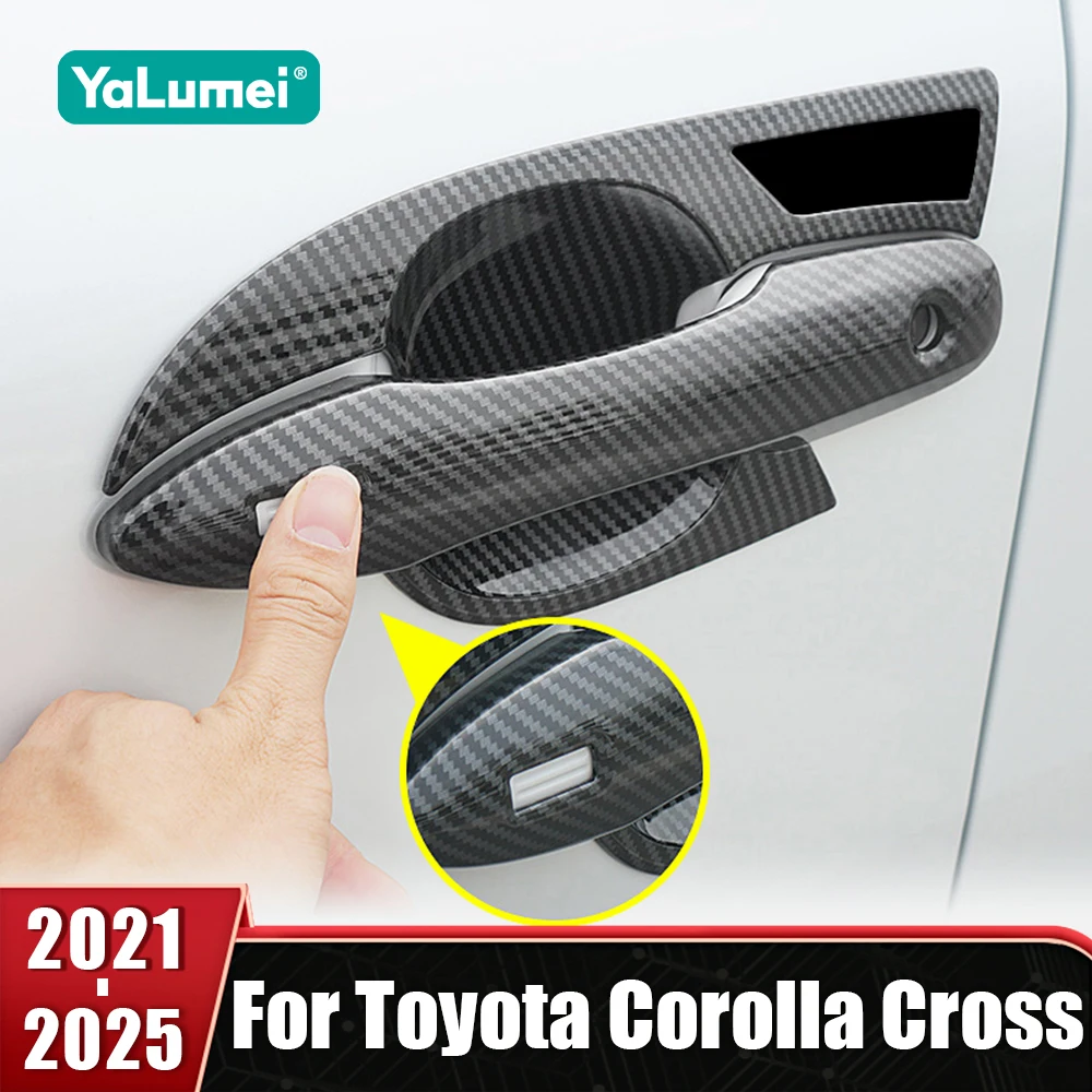 Car Outer Door Handle Bowl Cover Protection Stickers For Toyota Corolla Cross XG10 2021 2022 2023 2024 2025 Hybrid Accessories
Car Outer Door Handle Bowl Cover Protection Stickers For Toyota Corolla Cross XG10 2021 2022 2023 2024 2025 Hybrid Accessories