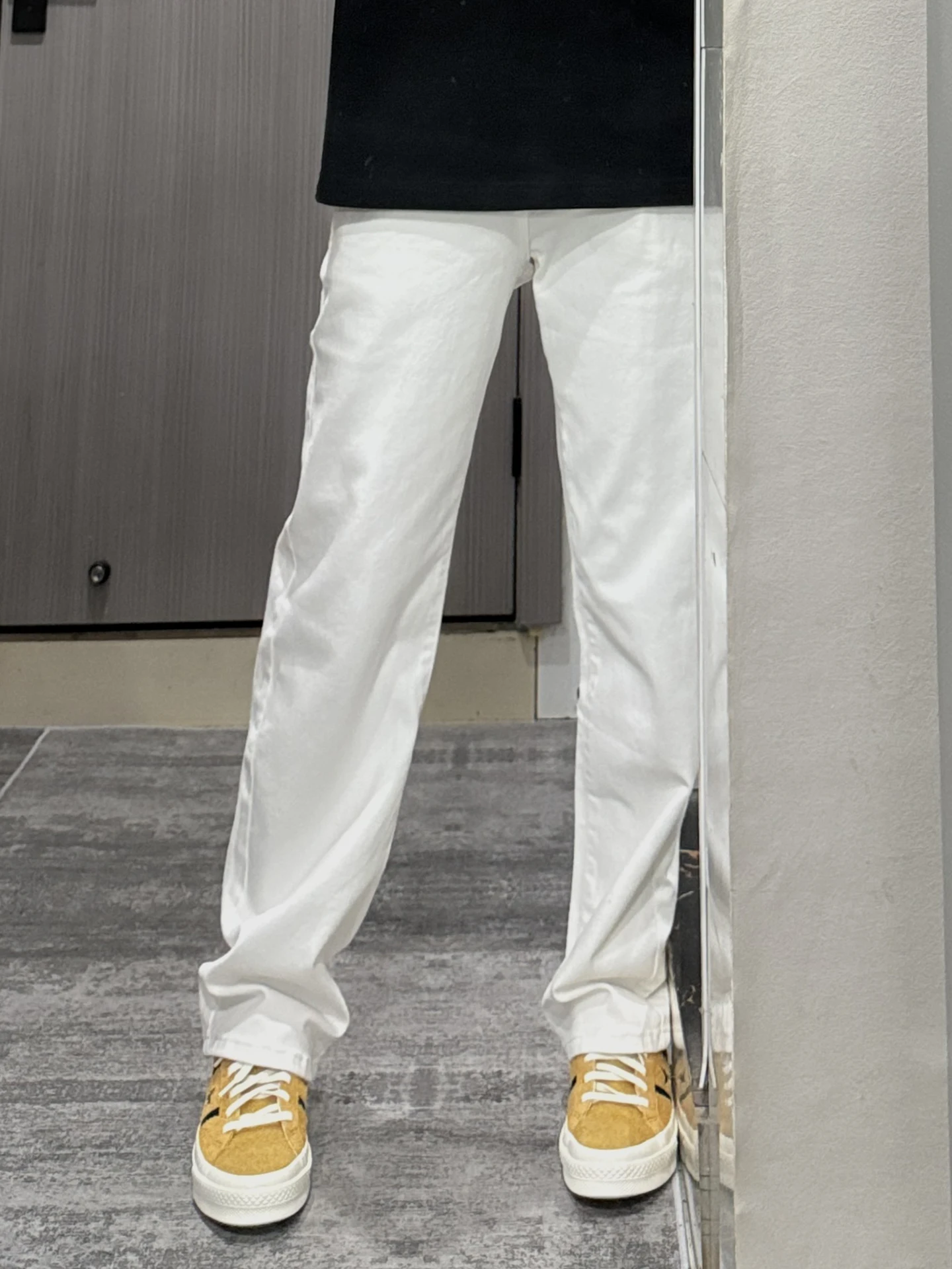 Cleanfit White Jeans Men's Autumn OOTD High-End Feeling Casual Micro Flared Straight Leg Pants Youth Wear Daily Comfortable
Cleanfit White Jeans Men's Autumn OOTD High-End Feeling Casual Micro Flared Straight Leg Pants Youth Wear Daily Comfortable