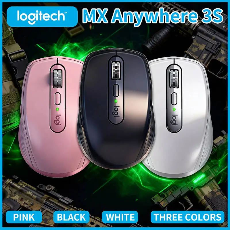 Premium Logitech MX Anywhere 3S Wireless Mouse Fast Scrolling Silent Clicks for Office Gaming Home
Premium Logitech MX Anywhere 3S Wireless Mouse Fast Scrolling Silent Clicks for Office Gaming Home