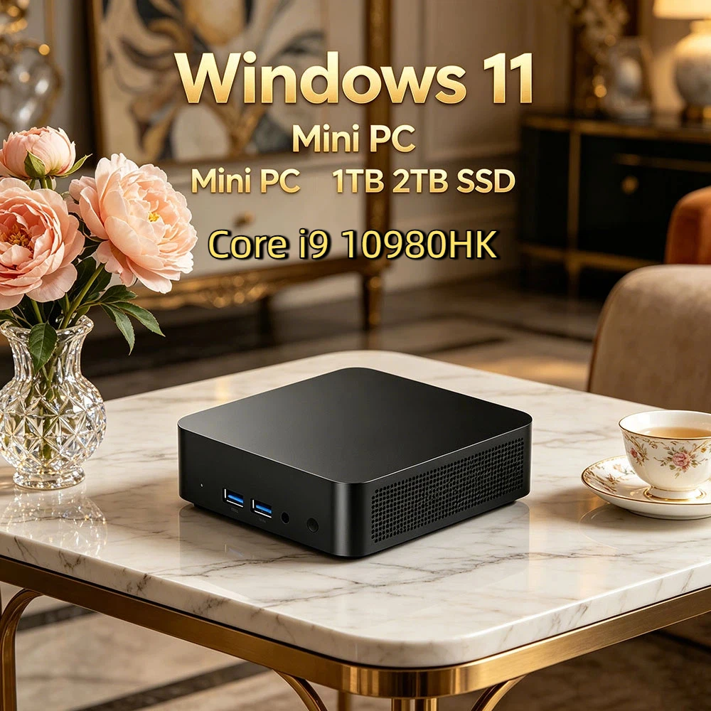 Regal Windows 11 Pro Mini PC Core i9 10980HK 32GB RAM 1TB 2TB SSD 4K HD WiFi 6 BT5.2 Gaming Study Desktop 3 Years Warranty
Regal Windows 11 Pro Mini PC Core i9 10980HK 32GB RAM 1TB 2TB SSD 4K HD WiFi 6 BT5.2 Gaming Study Desktop 3 Years Warranty
