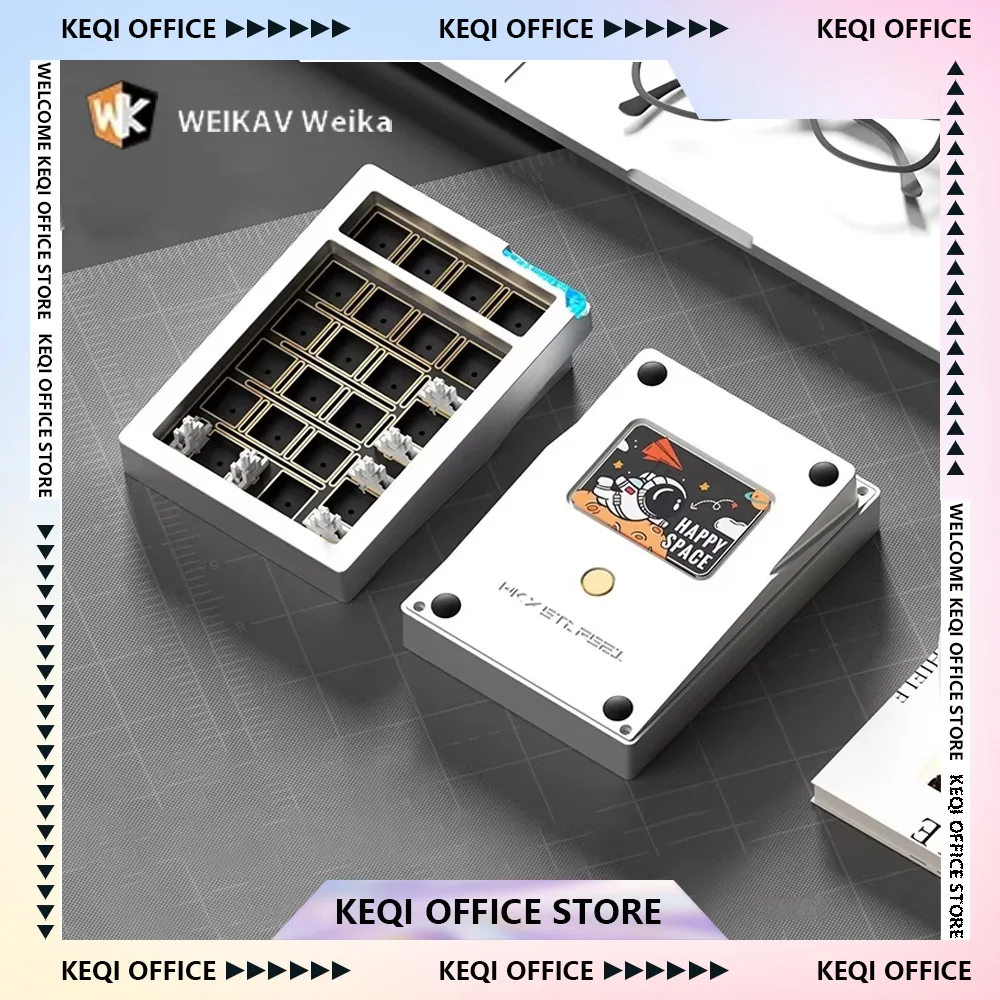 Weikav Stars21Plus Keypad Kit Aluminum 3Mode Wireless Bluetooth Mechanical Keyboard Kits Rgb Hot Swap Numeric Keypad Custom Gift
Weikav Stars21Plus Keypad Kit Aluminum 3Mode Wireless Bluetooth Mechanical Keyboard Kits Rgb Hot Swap Numeric Keypad Custom Gift