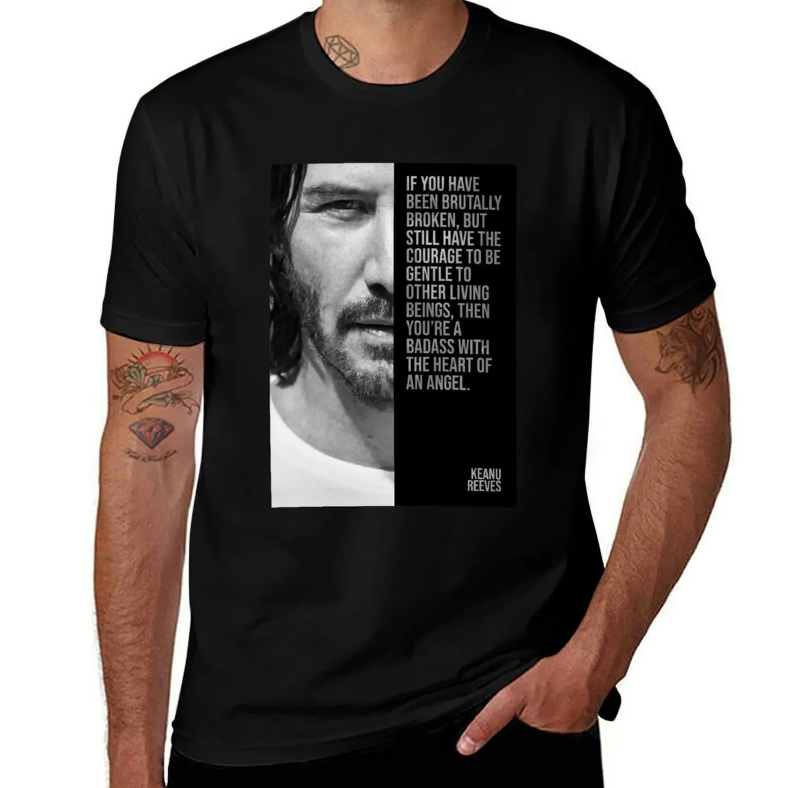 Quote Keanu #4 T-Shirt Minimalist Casual Short Sleeve Top
Quote Keanu #4 T-Shirt Minimalist Casual Short Sleeve Top