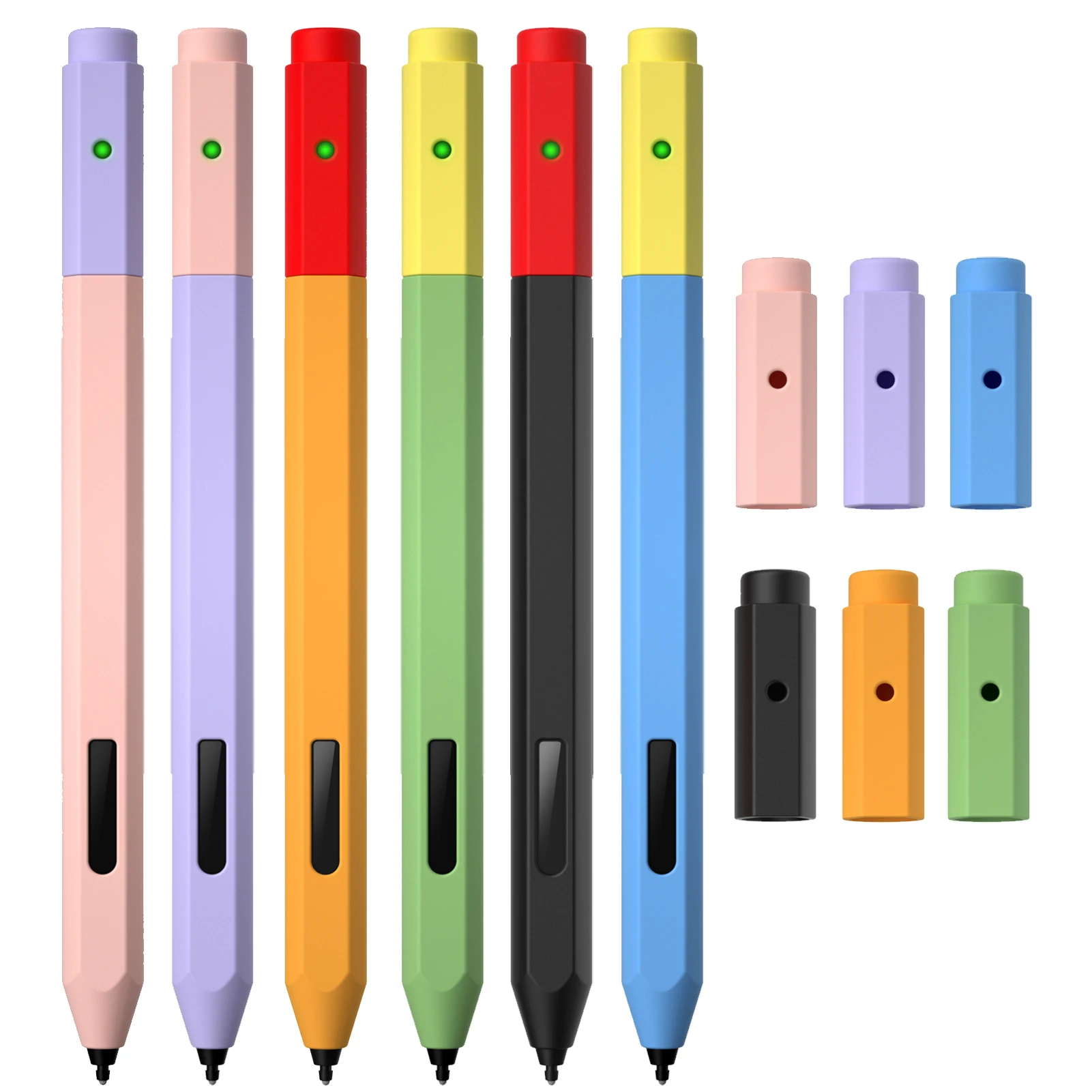 Silicone Case For Microsoft Surface Pen Colorblock Design Split Cover For Tablet iPad Pencil Stylus Touch Pen Protector Sleeve
Silicone Case For Microsoft Surface Pen Colorblock Design Split Cover For Tablet iPad Pencil Stylus Touch Pen Protector Sleeve