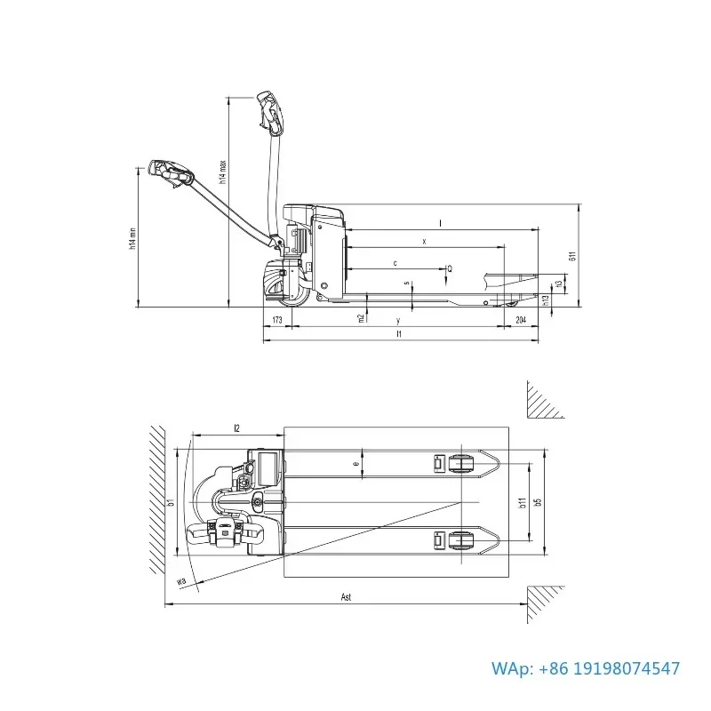 Manual Hydraulic Pallet Truck Forklift Jack Logistics Stacker Home Loading Unloading Cart
Manual Hydraulic Pallet Truck Forklift Jack Logistics Stacker Home Loading Unloading Cart