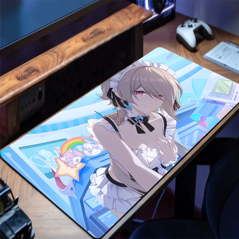 Gaming Mouse Pad Honkai Impact 3 Accessories Office Gamer Keyboard Desk Mat Non-Slip ground mat Large PC Anime HD game Mousepad
Gaming Mouse Pad Honkai Impact 3 Accessories Office Gamer Keyboard Desk Mat Non-Slip ground mat Large PC Anime HD game Mousepad