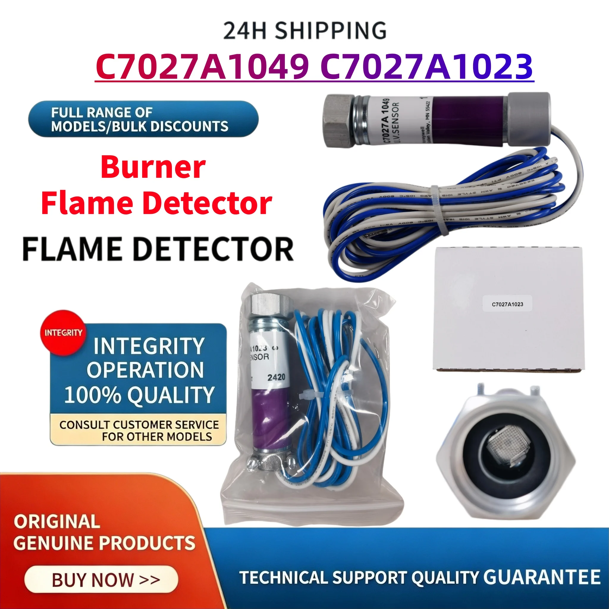 C7027A Series C7027A1049 C7027A1023 Longer Case Flame Photocell High Sensitivity Combustion Equipment Parts, Same Day Shipping
C7027A Series C7027A1049 C7027A1023 Longer Case Flame Photocell High Sensitivity Combustion Equipment Parts, Same Day Shipping