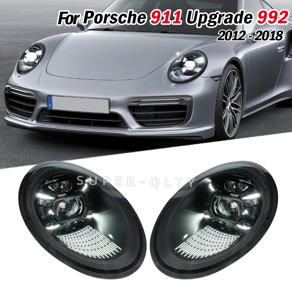 Для модифицированных фар Porsche 911 2012-2018 гг. 991 (сезднее поколение) модернизация 992 (восемь поколений) светодиодные матричные фары
Для модифицированных фар Porsche 911 2012-2018 гг. 991 (сезднее поколение) модернизация 992 (восемь поколений) светодиодные матричные фары