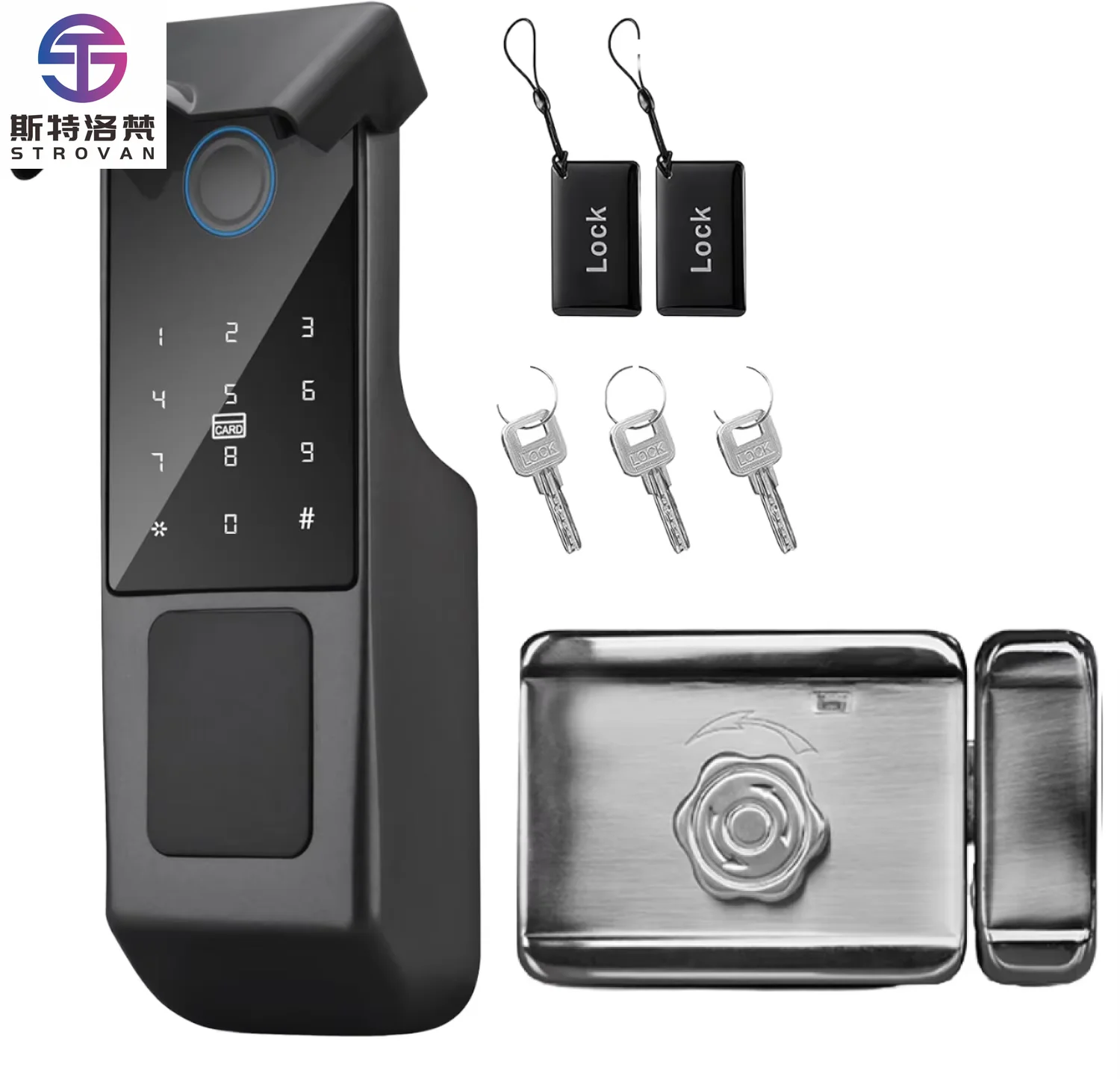 ZXHK 4 AA Remote Control Waterproof Tuya Wifi Fingerprint Smart Lock With Mechanical Key for Apartment Front Door
ZXHK 4 AA Remote Control Waterproof Tuya Wifi Fingerprint Smart Lock With Mechanical Key for Apartment Front Door