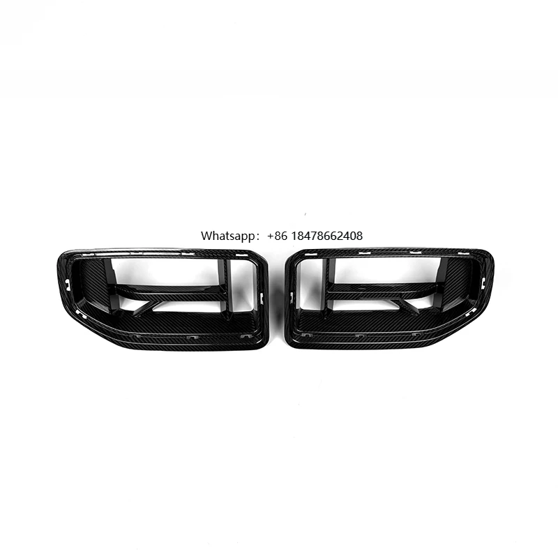 For M2 G87 2023+ CS Style Dry Carbon Fiber Racing Grills Front Bumper Air Vent Cover Trim Foglamp Mesh Grill Frame Body Ki
For M2 G87 2023+ CS Style Dry Carbon Fiber Racing Grills Front Bumper Air Vent Cover Trim Foglamp Mesh Grill Frame Body Ki
