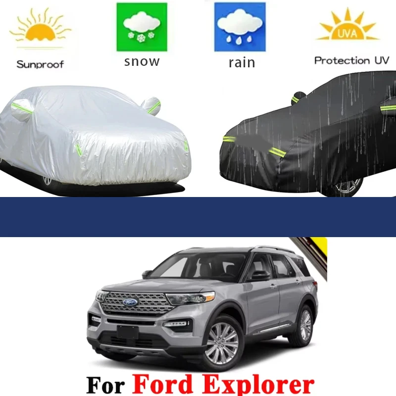 For Ford Explorer Covers 1991-2016 Full Car Covers Outdoor Sun Anti UV Rain Snow Dust Protection Oxford Cloth Accessories
For Ford Explorer Covers 1991-2016 Full Car Covers Outdoor Sun Anti UV Rain Snow Dust Protection Oxford Cloth Accessories