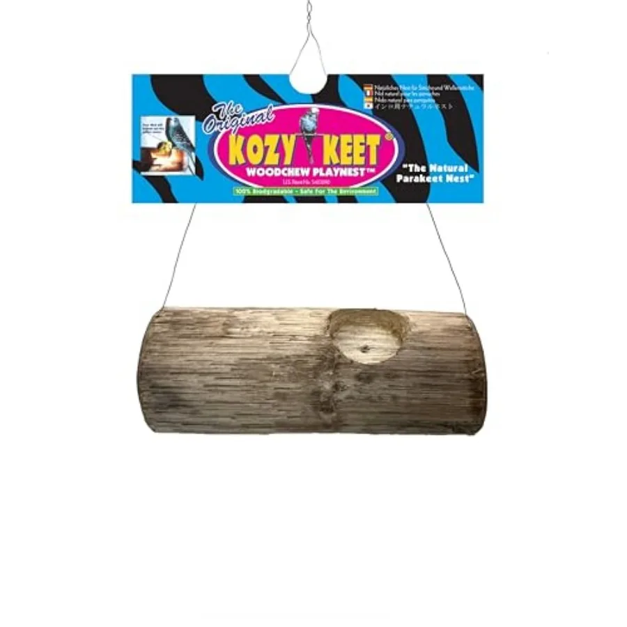 Wesco Pet Kozy Keet Woodchew Playnest Holistic Parakeet Nest
Wesco Pet Kozy Keet Woodchew Playnest Holistic Parakeet Nest