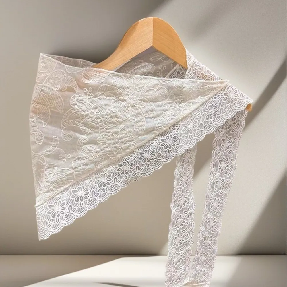 Vintage Boho Beige Lace Lace Triangle Bandana Breathable Lightweight Waist Belt Multi Functional Lace Headscarf Y2K Outfits
Vintage Boho Beige Lace Lace Triangle Bandana Breathable Lightweight Waist Belt Multi Functional Lace Headscarf Y2K Outfits