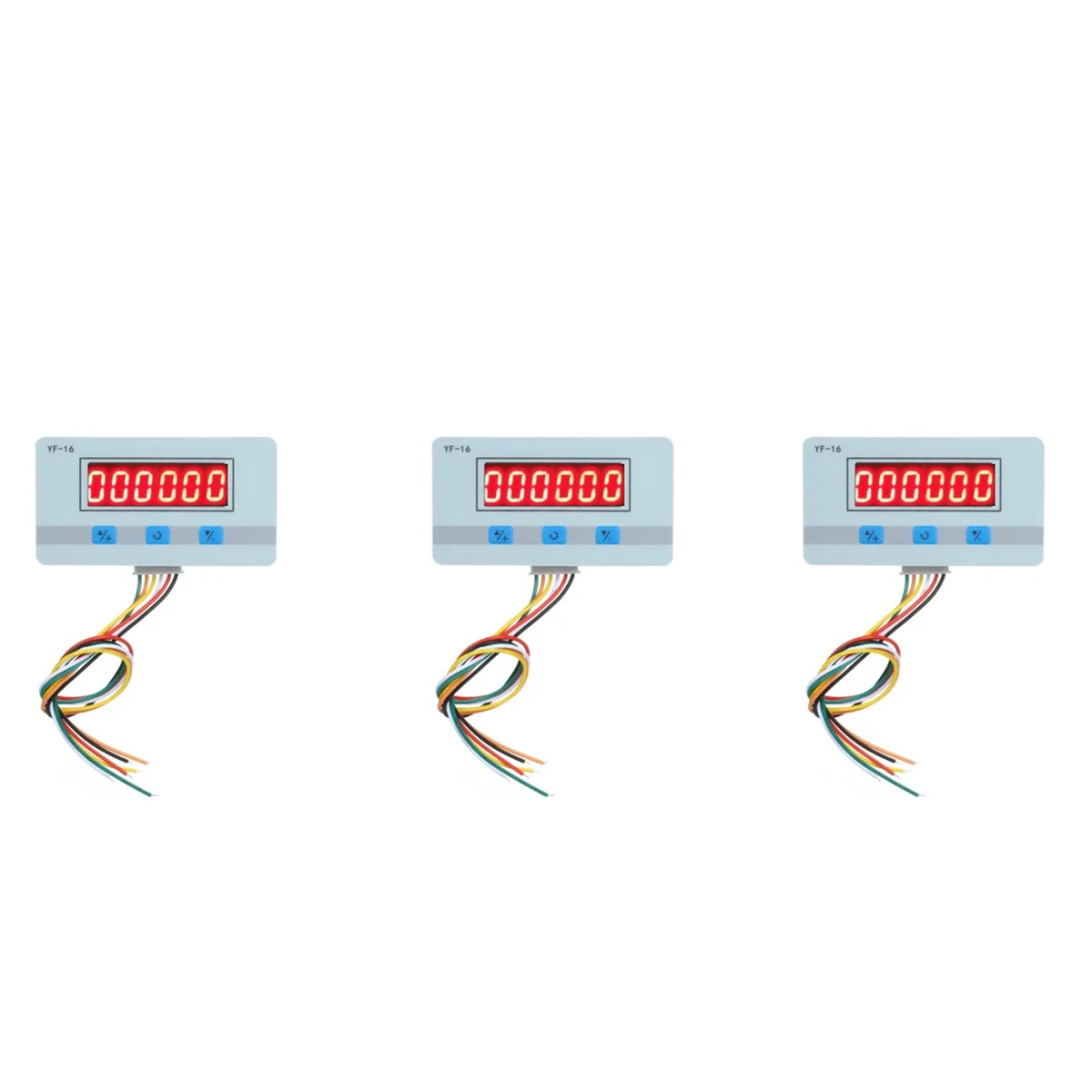 B74A 3X Digital Counter Module DC/AC5V-24V Hour Meter Mini Calculator Electronic Totalizer with NPN and PNP Signal Interface
B74A 3X Digital Counter Module DC/AC5V-24V Hour Meter Mini Calculator Electronic Totalizer with NPN and PNP Signal Interface