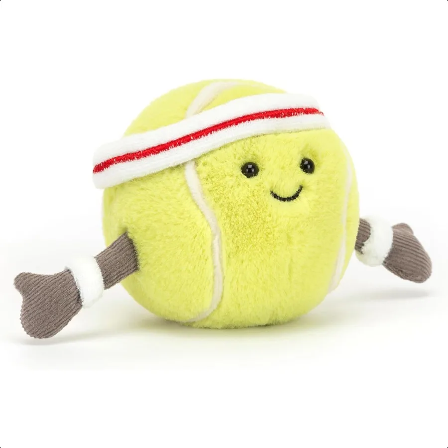 Jellycat Amuseables Теннисный мяч Мягкая игрушка 3,5 дюйма Теннисный мяч Плюшевый для любителей спорта
Jellycat Amuseables Теннисный мяч Мягкая игрушка 3,5 дюйма Теннисный мяч Плюшевый для любителей спорта