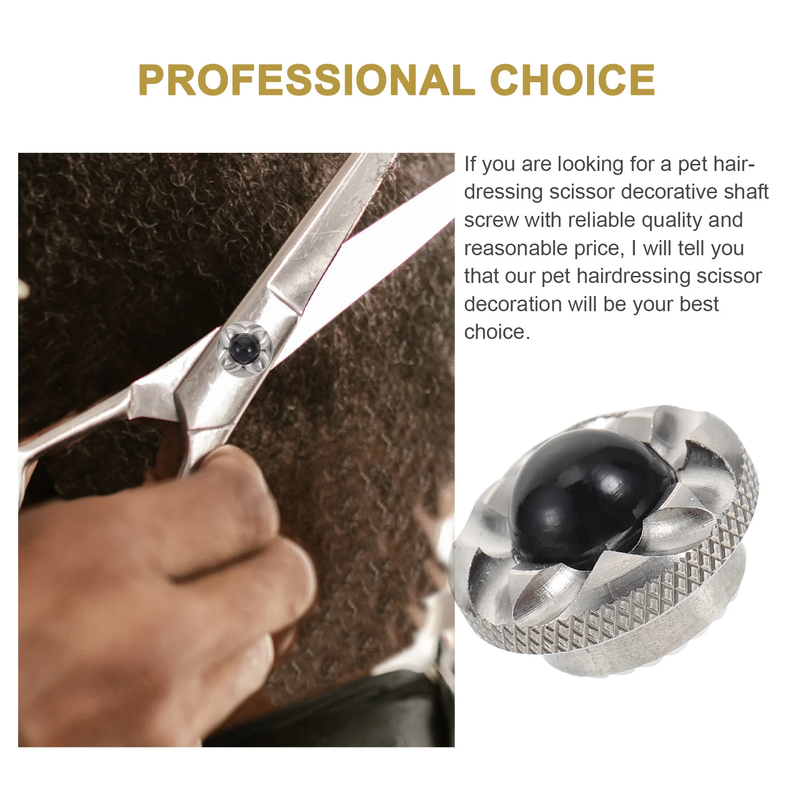 Scissor Screw Stainless Steel Shaft Screw For Pet Hairdressing Scissor Parts Metal Clipper Decor Craft Scissors Removable
Scissor Screw Stainless Steel Shaft Screw For Pet Hairdressing Scissor Parts Metal Clipper Decor Craft Scissors Removable