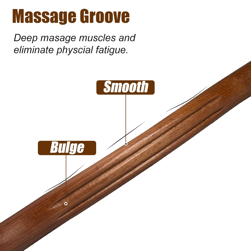 1PCS Guasha Wood Massage Stick Tools, 5 Beads Back Massage Roller Stick, Lymphatic Drainage Massager for Body Shaping
1PCS Guasha Wood Massage Stick Tools, 5 Beads Back Massage Roller Stick, Lymphatic Drainage Massager for Body Shaping