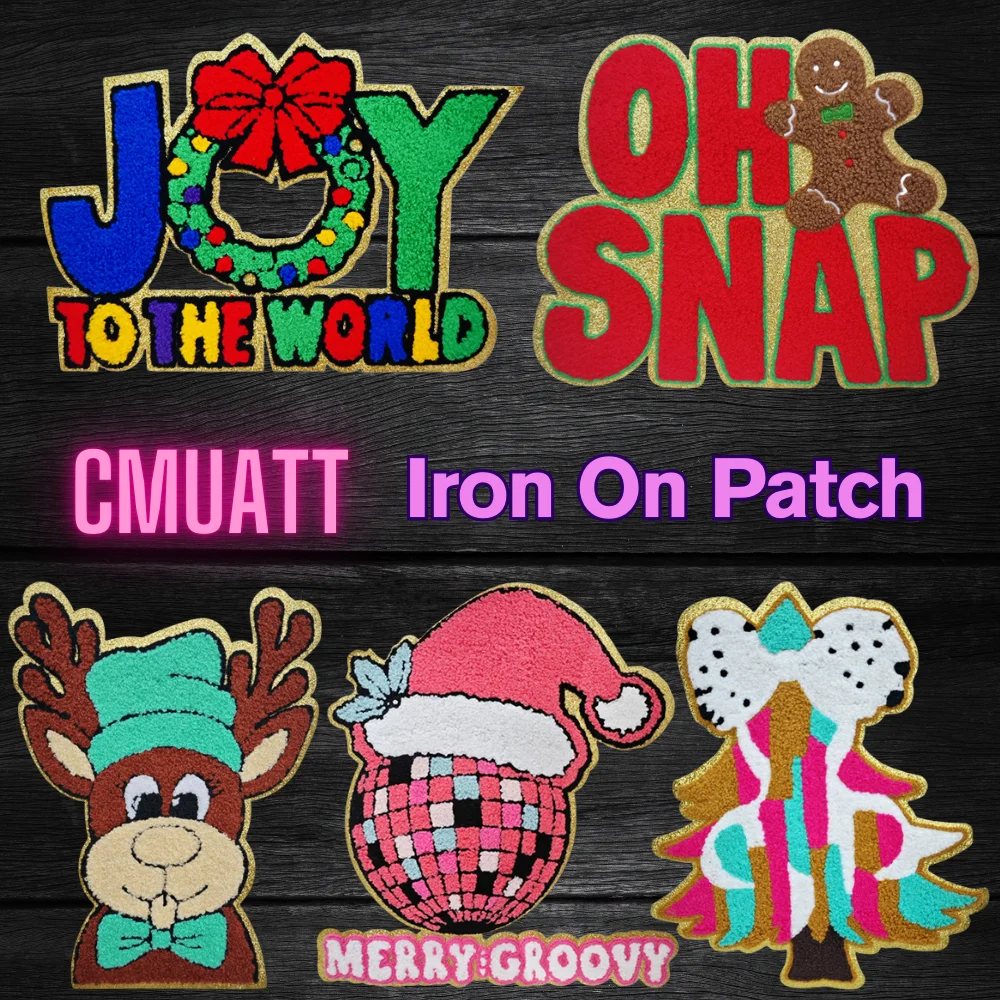 Merry And Bright Heat Press Sequin Patches Christmas Coquette Snap Joy Candy Festival Vibes Chenille Iron on Patches for Clothes
Merry And Bright Heat Press Sequin Patches Christmas Coquette Snap Joy Candy Festival Vibes Chenille Iron on Patches for Clothes