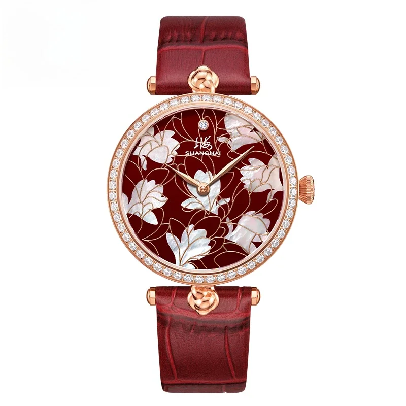 Shanghai Watch Ladies Modern Series Magnolia New Flower Classic Fashion Mechanical Watch
Shanghai Watch Ladies Modern Series Magnolia New Flower Classic Fashion Mechanical Watch